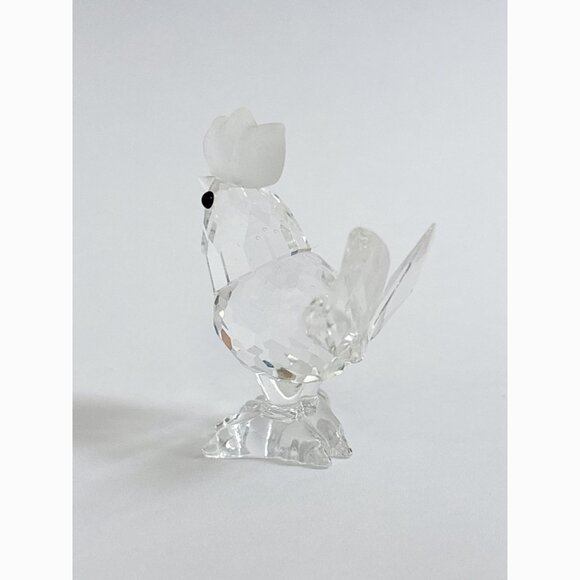 Swarovski - Rooster/Cockerel RETIRED Crystal & Frosted Figure - Picture 4 of 9